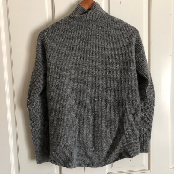 Madewell Wafflestitch Turtleneck Sweater - Picture 3 of 4
